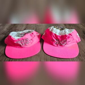 2 Pink Circus Circus Snaopback Caps